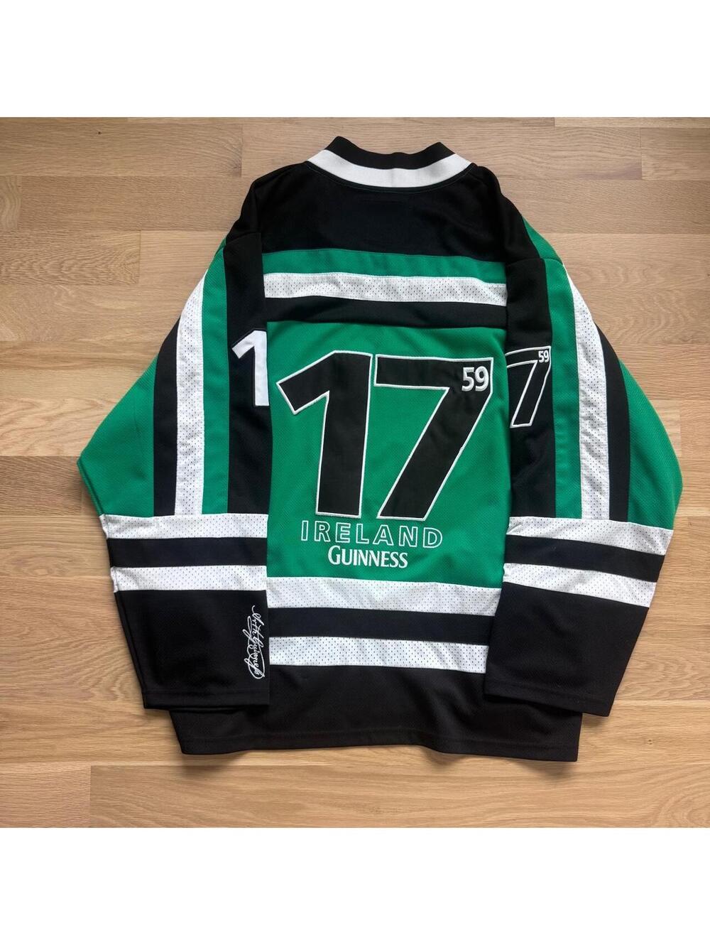 Guinness St. James’s Gate Green Black Hockey Jersey
